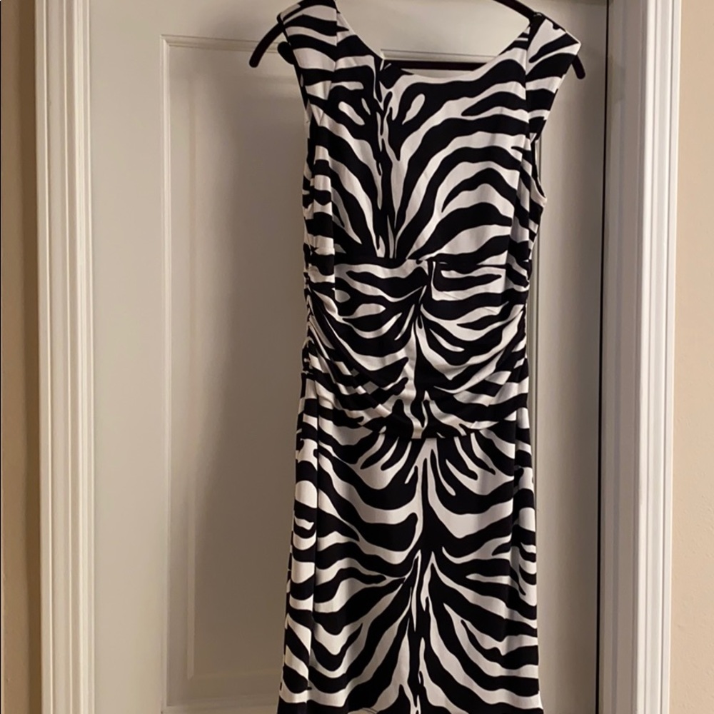 Leopard print dress